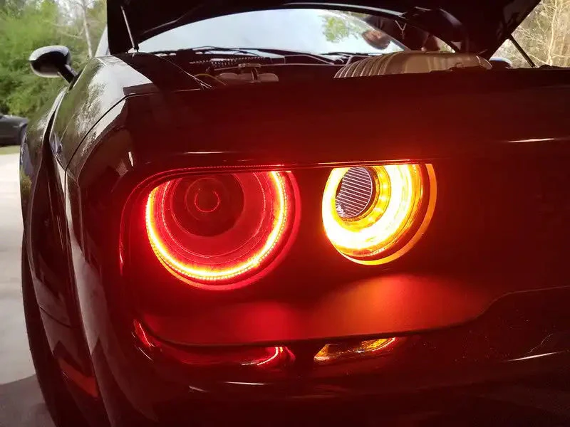 2015–23 Dodge Challenger Halo Lights — Standard Mount - Image 27