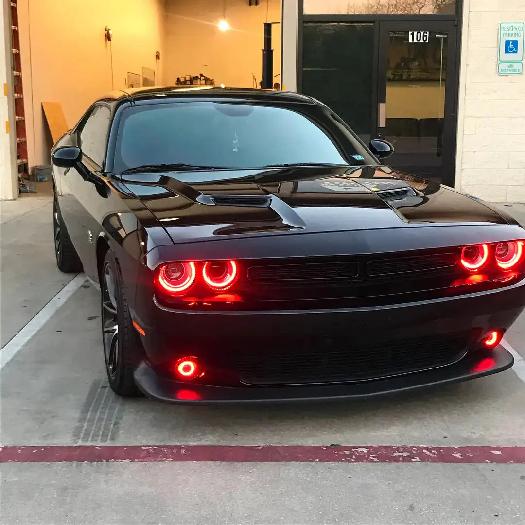 2015–23 Dodge Challenger Halo Lights — Standard Mount - Image 29