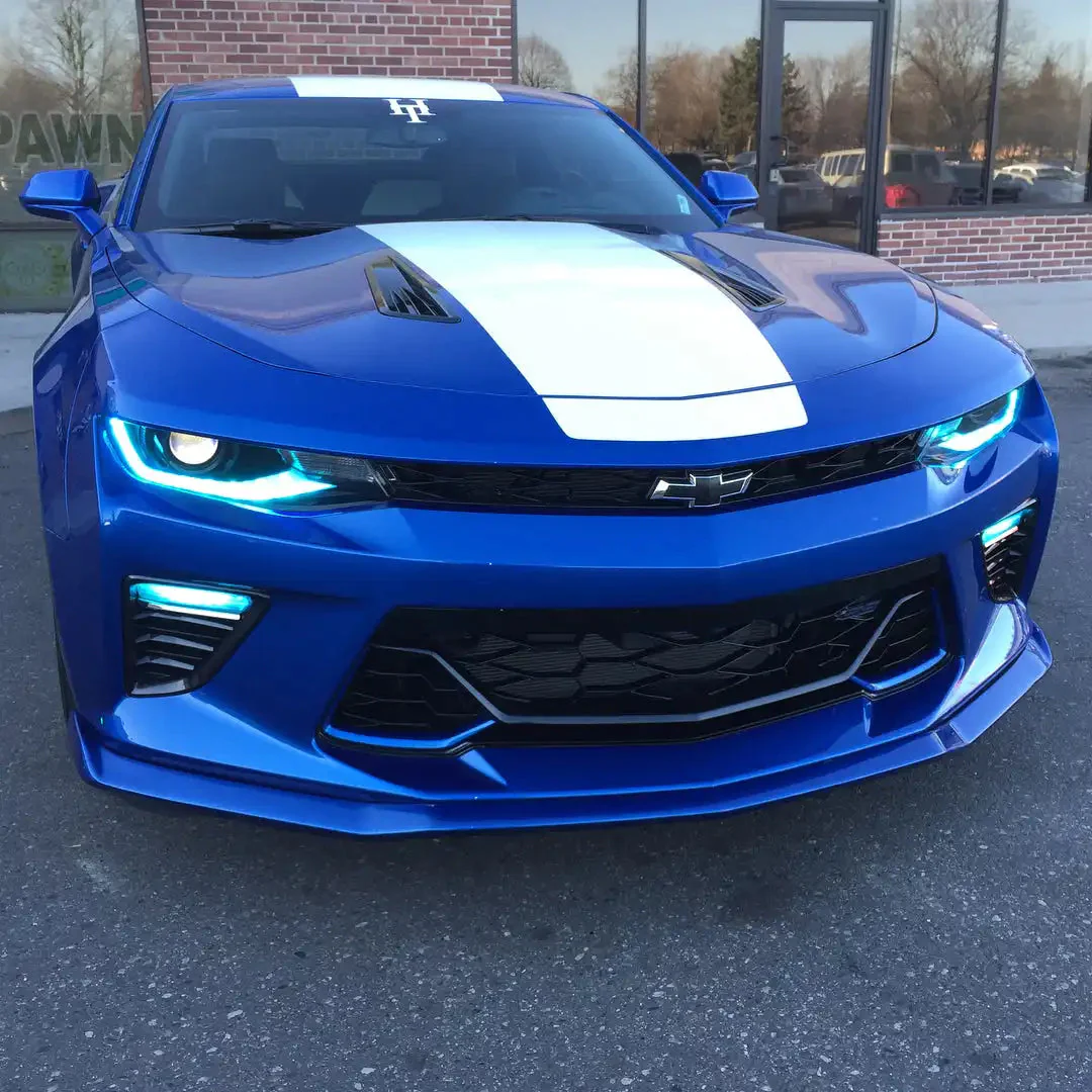 ORACLE Lighting 2016-2018 Chevrolet Camaro Dynamic ColorSHIFT Headlight DRL Upgrade Kit - Image 25