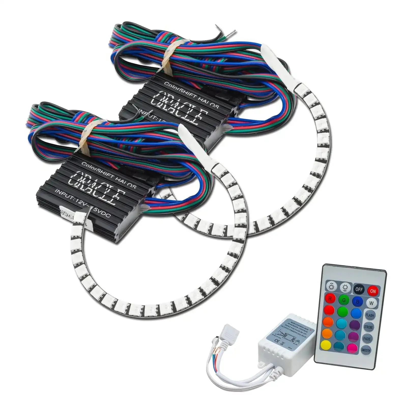 ORACLE Lighting 2016-2018 Chevrolet Camaro LED ColorSHIFT Projector Halo Kit - Image 3