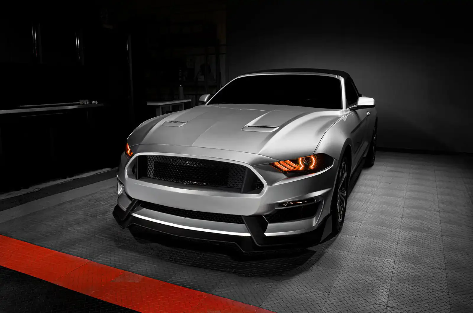 ORACLE Lighting 2018-2023 Ford Mustang Dynamic ColorSHIFT DRL Upgrade w/Halo Kit & Sequential Turn Signal - Image 42