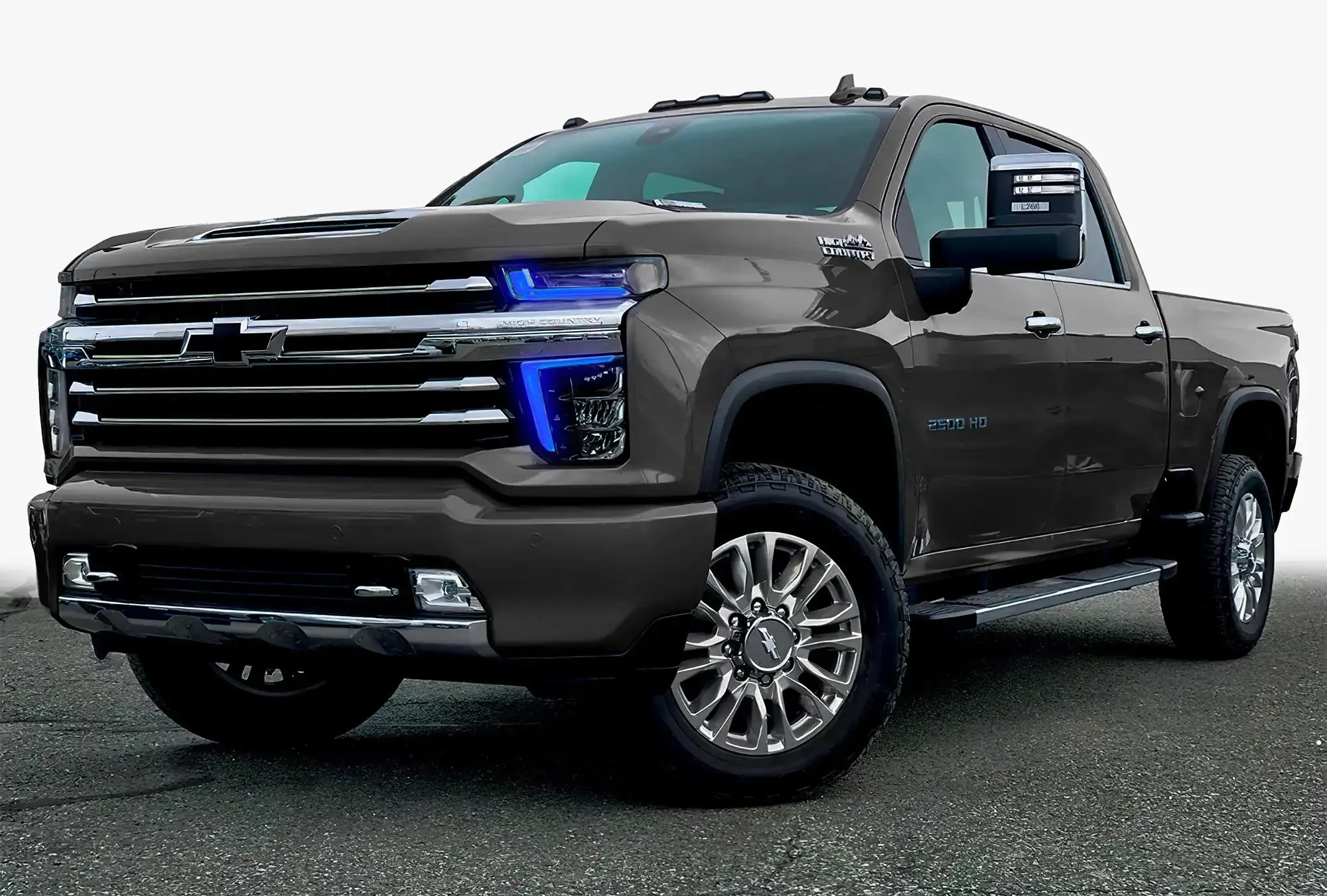 ORACLE Lighting 2020-2023 Chevrolet Silverado HD 2500/3500 ColorSHIFT RGB+W Headlight DRL Upgrade Kit - Image 22