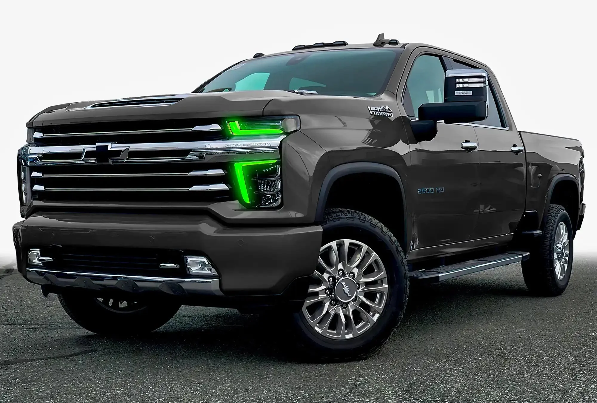 ORACLE Lighting 2020-2023 Chevrolet Silverado HD 2500/3500 ColorSHIFT RGB+W Headlight DRL Upgrade Kit - Image 24