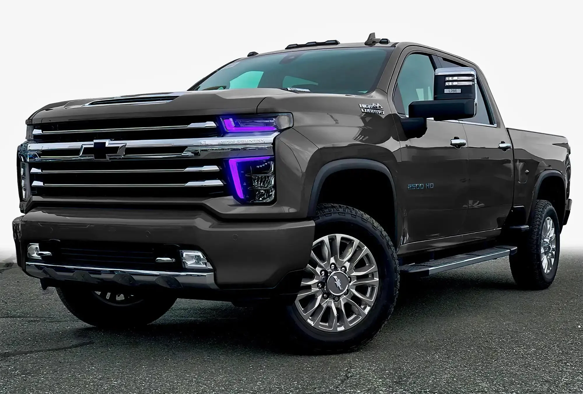 ORACLE Lighting 2020-2023 Chevrolet Silverado HD 2500/3500 ColorSHIFT RGB+W Headlight DRL Upgrade Kit - Image 27