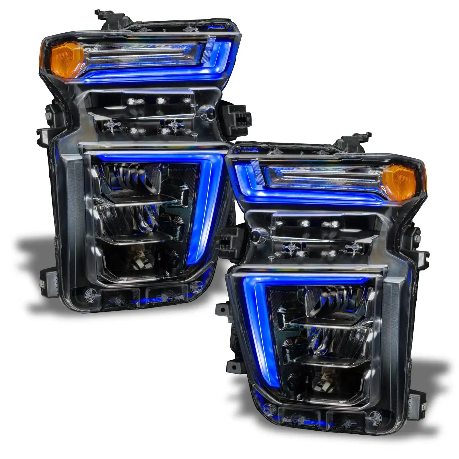 ORACLE Lighting 2020-2023 Chevrolet Silverado HD 2500/3500 ColorSHIFT RGB+W Headlight DRL Upgrade Kit - Image 8