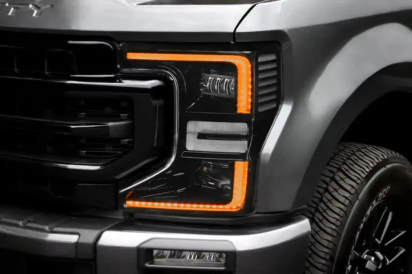 ORACLE Lighting 2020-2022 Ford F-250/350 Super Duty ORACLE Dynamic ColorSHIFT Headlight DRL Upgrade Kit w/Switchback Turn Signals - Image 35