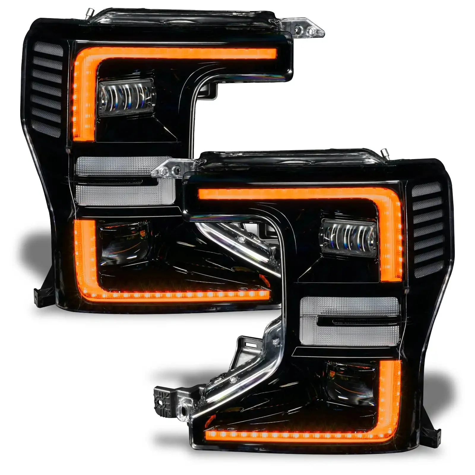 ORACLE Lighting 2020-2022 Ford F-250/350 Super Duty ORACLE Dynamic ColorSHIFT Headlight DRL Upgrade Kit w/Switchback Turn Signals - Image 39