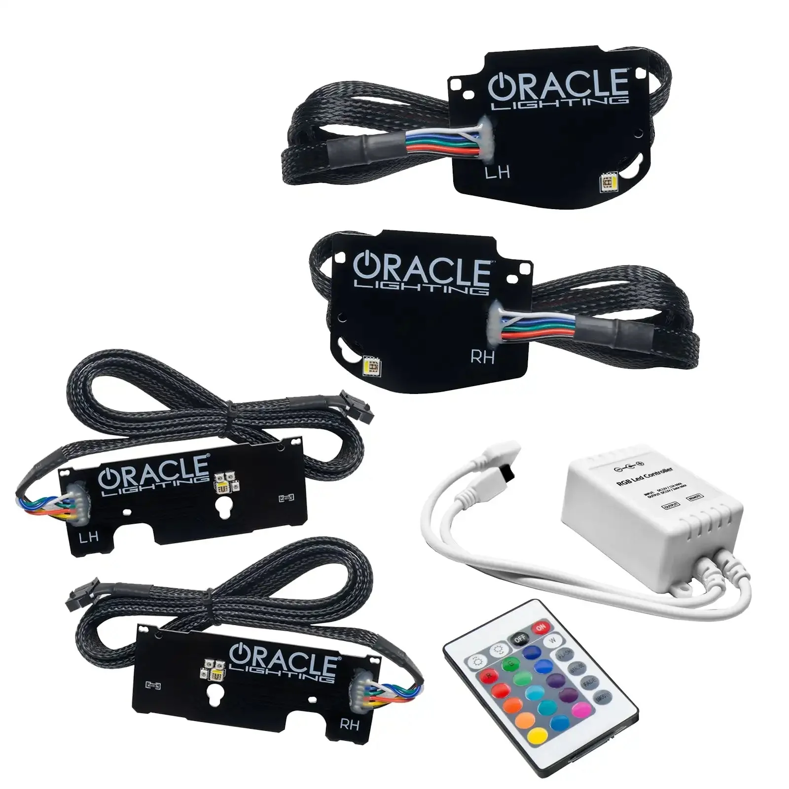 ORACLE Lighting 2019-2024 Chevrolet Camaro SS/RS ColorSHIFT RGBW+A Headlight DRL Upgrade Kit - Image 24
