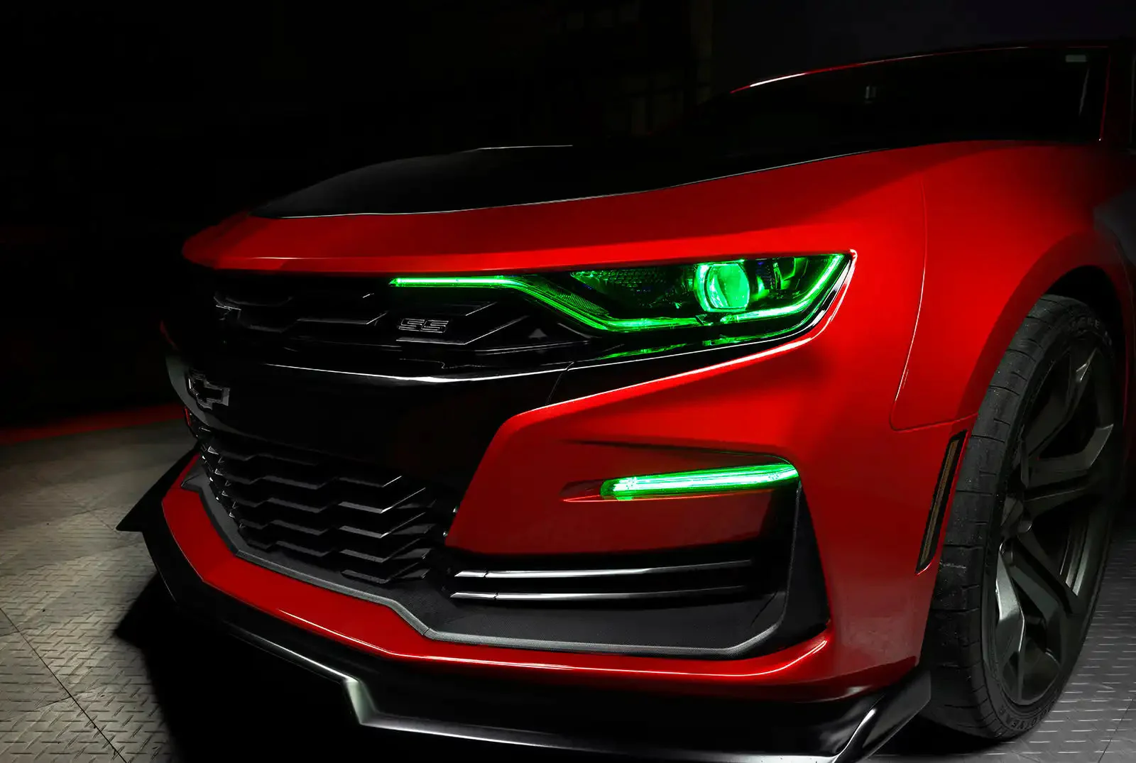ORACLE Lighting 2019-2024 Chevrolet Camaro SS/RS ColorSHIFT RGBW+A Headlight DRL Upgrade Kit - Image 31
