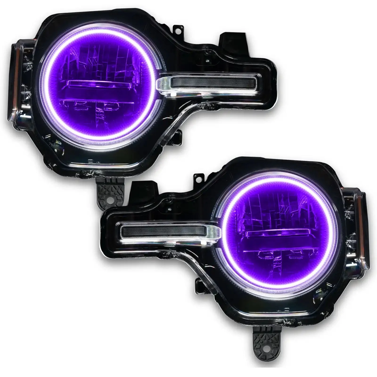 ORACLE Lighting 2021-2025 Ford Bronco LED Headlight Halo Kit - Base Headlights - Image 14