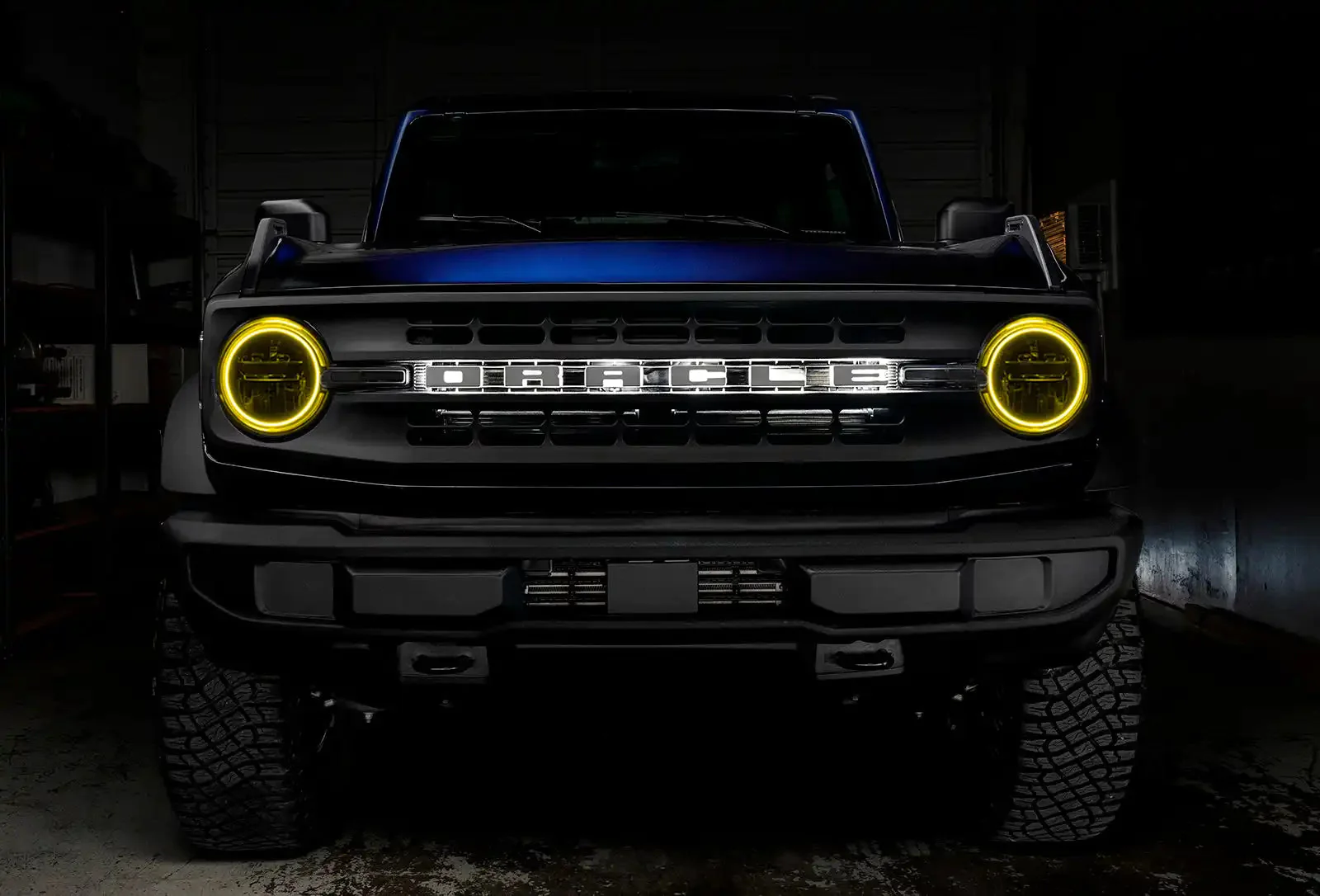 ORACLE Lighting 2021-2025 Ford Bronco LED Headlight Halo Kit - Base Headlights - Image 22