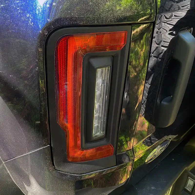 V2 | 2021-2025 Ford Bronco Flush Mount LED Tail Lights - Low Profile | 1,400 Lumens - Image 9