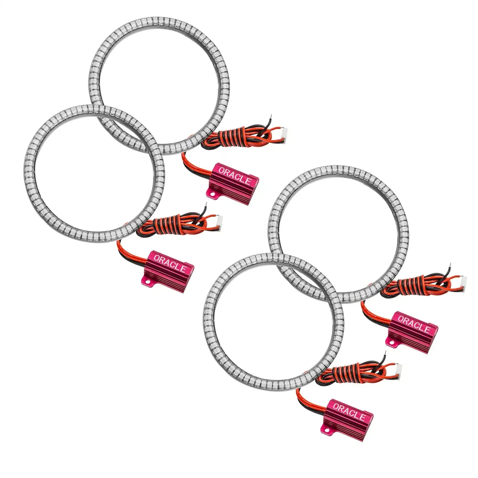 ORACLE Lighting 2007-2019 Can-Am Renegade LED Surface Mount Headlight Halo Kit - Image 6