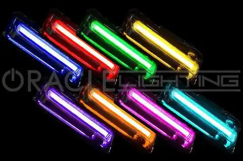 2016-2018 Chevrolet Camaro ORACLE Backlit ColorSHIFT Fog Light DRL Kit - Image 4