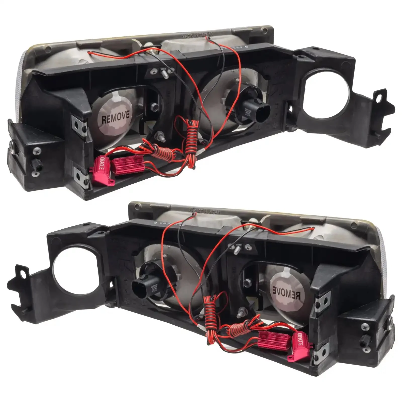 ORACLE Lighting 1991-1996 Chevrolet Caprice Pre-Assembled Halo Headlights - Image 4
