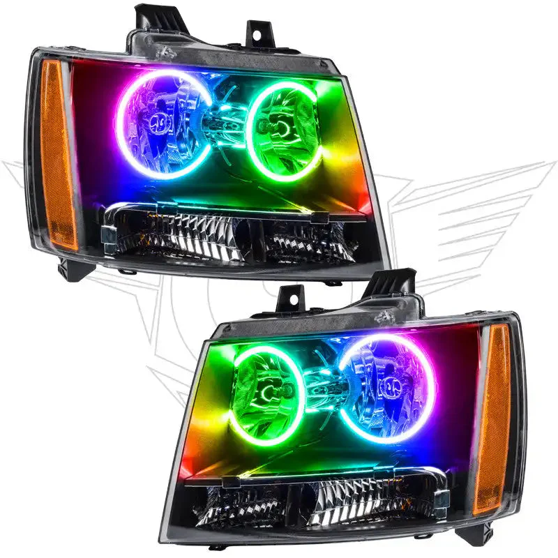 ORACLE Lighting 2007-2014 Chevrolet Suburban Pre-Assembled Halo Headlights - Image 8