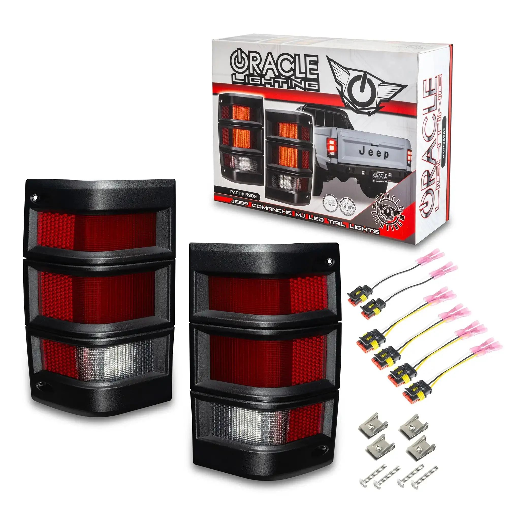 ORACLE Lighting Jeep Comanche MJ LED Tail Lights - Image 2