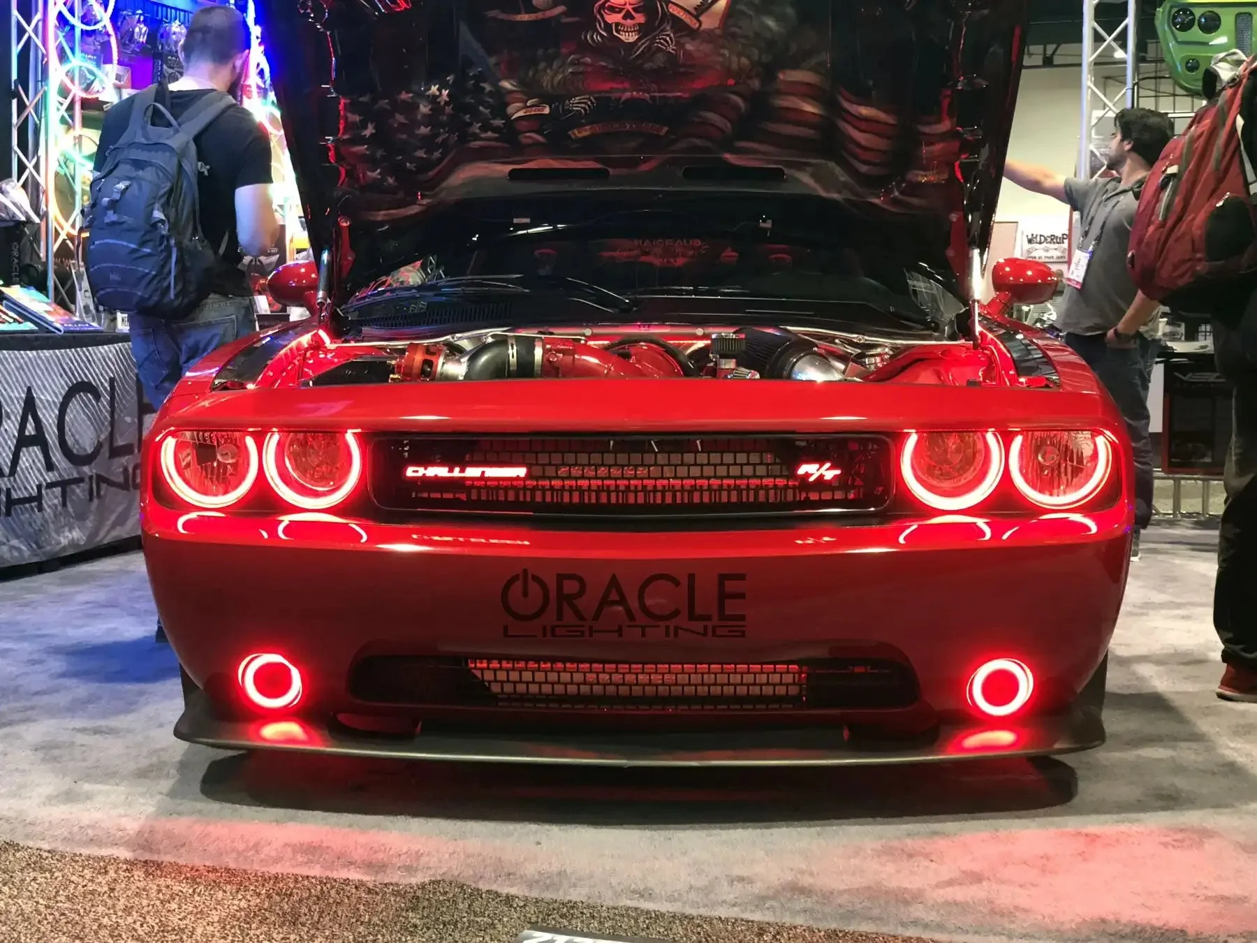 ORACLE Lighting 2008-2014 Dodge Challenger Headlight Halo Kit - Surface Mount - Image 10