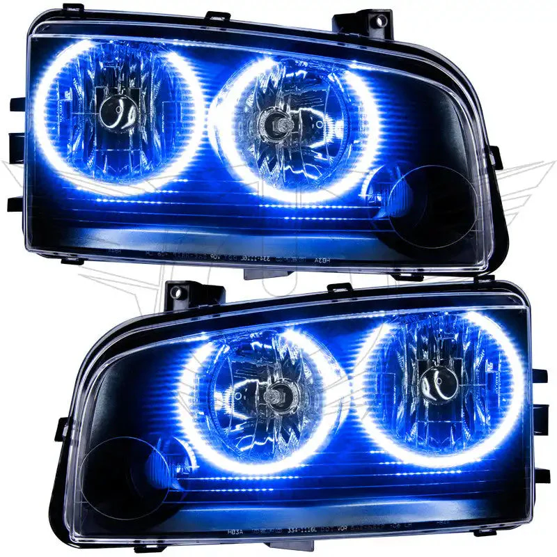 ORACLE Lighting 2005-2010 Dodge Charger Pre-Assembled Halo Headlights - Non HID - Image 7