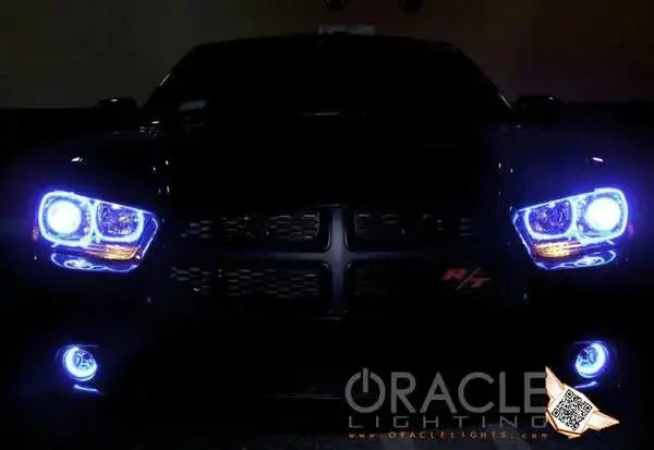 ORACLE Lighting 2011-2014 Dodge Charger LED Fog Light Halo Kit - Image 7