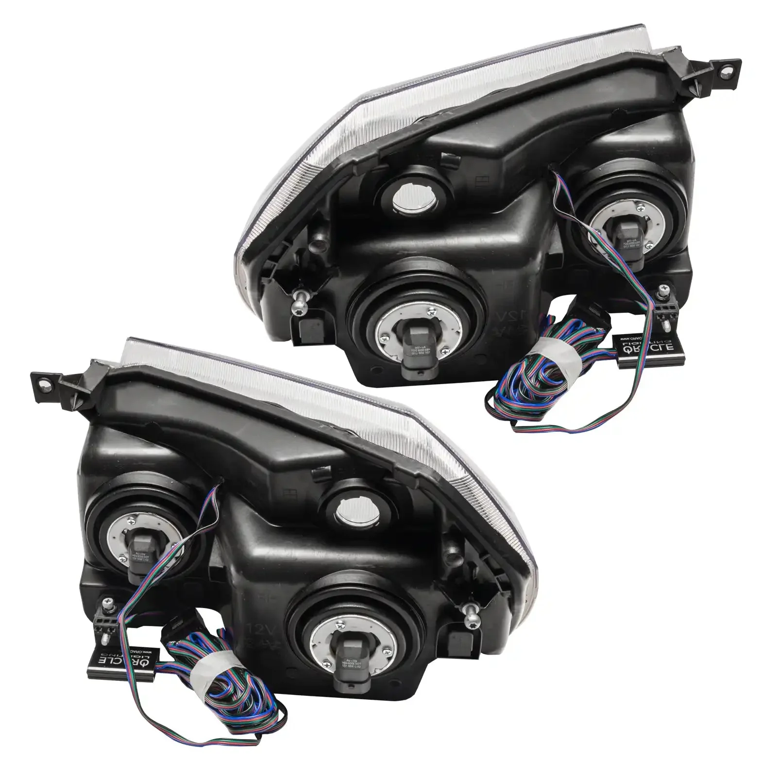 ORACLE Lighting 2005-2007 Dodge Magnum Pre-Assembled Halo Headlights - Black Housing - Image 4