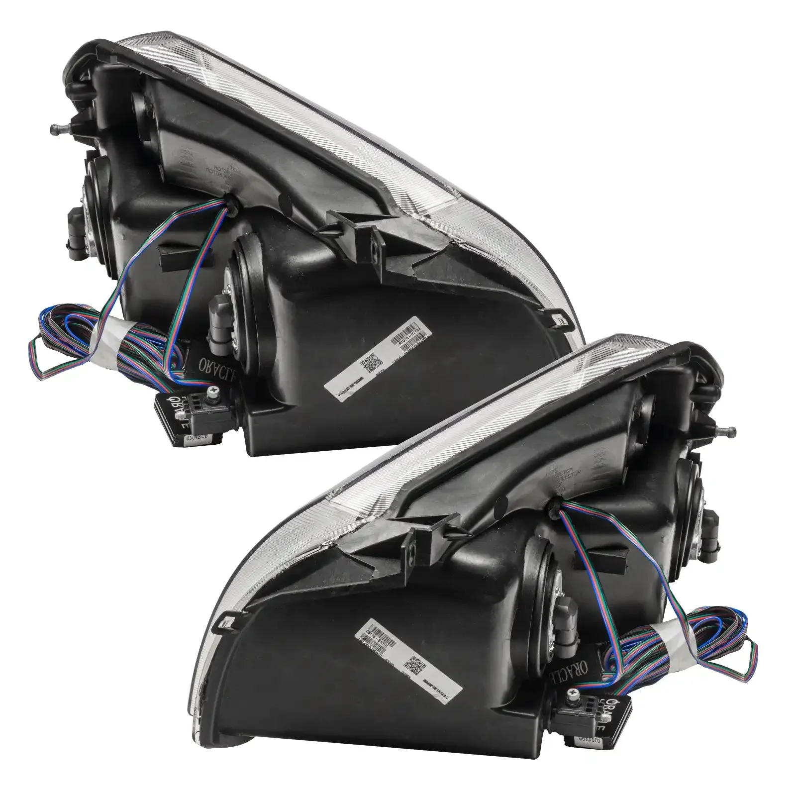 ORACLE Lighting 2005-2007 Dodge Magnum Pre-Assembled Halo Headlights - Black Housing - Image 5