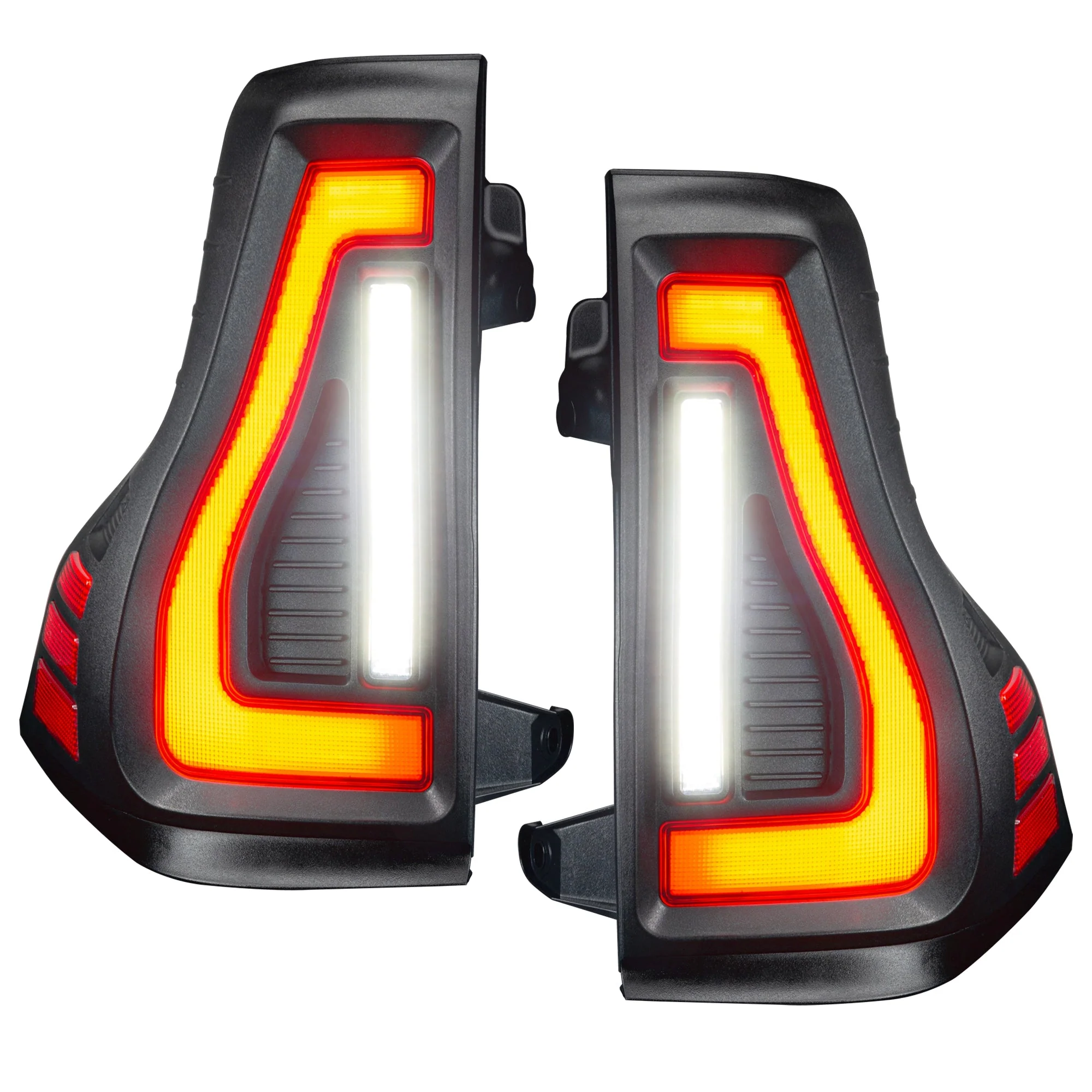 Flush Mount LED Tail Lights 2010-2023 Lexus GX460 Toyota Prado Sequential Lensless - Image 5