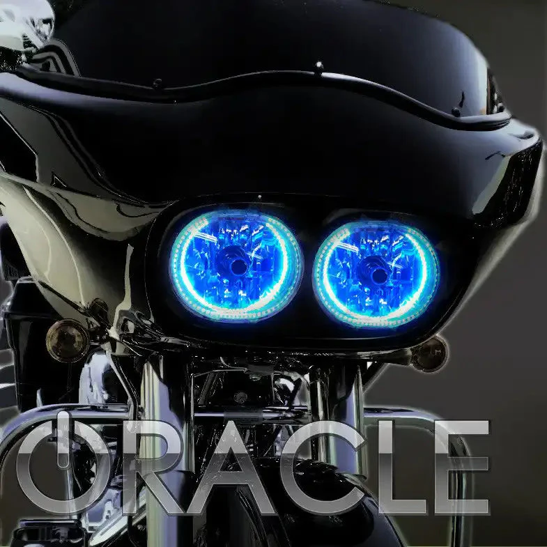 1999-2015 Harley Road Glide ORACLE Halo Kit - Image 4