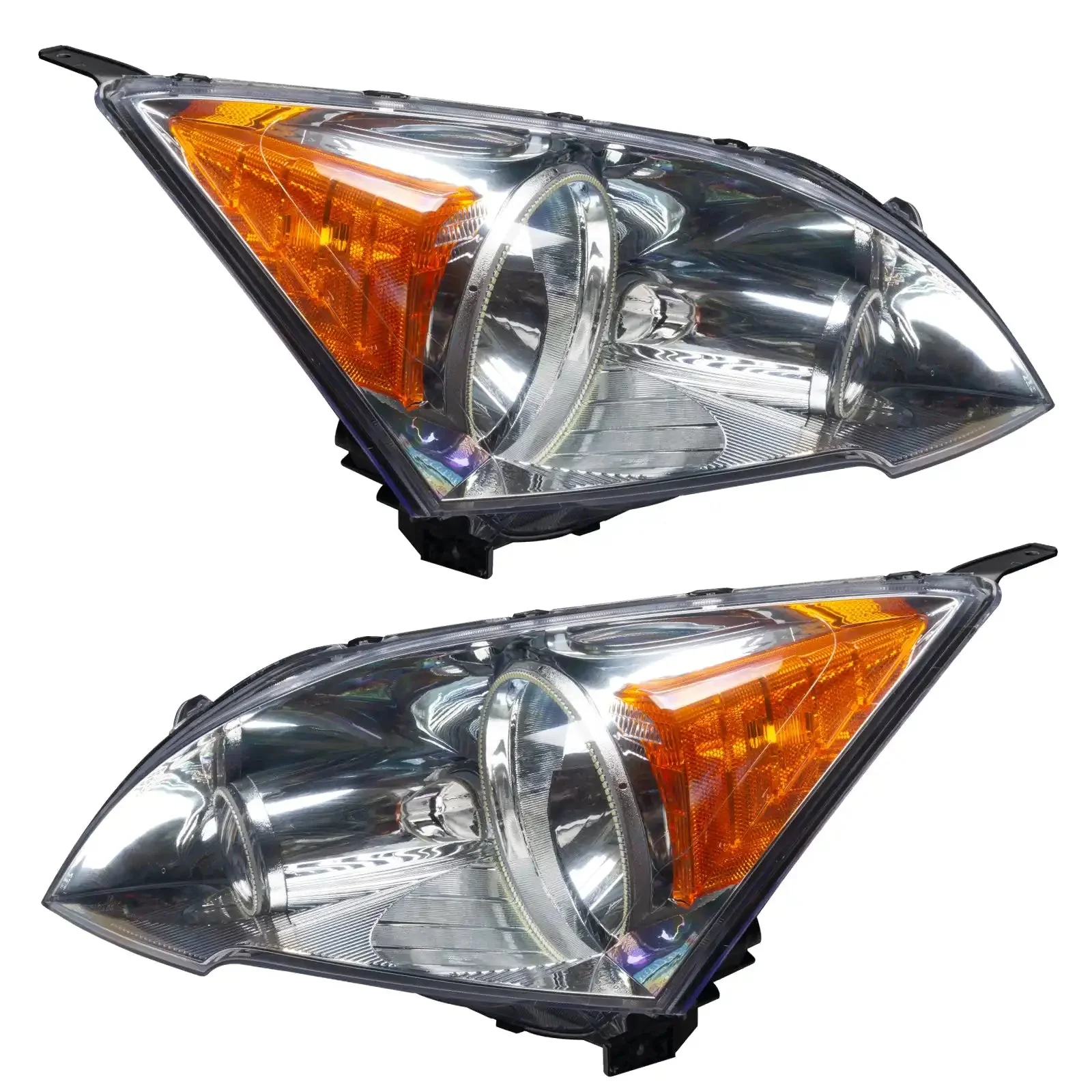 ORACLE Lighting 2007-2011 Honda CRV Pre-Assembled Halo Headlights - Image 4