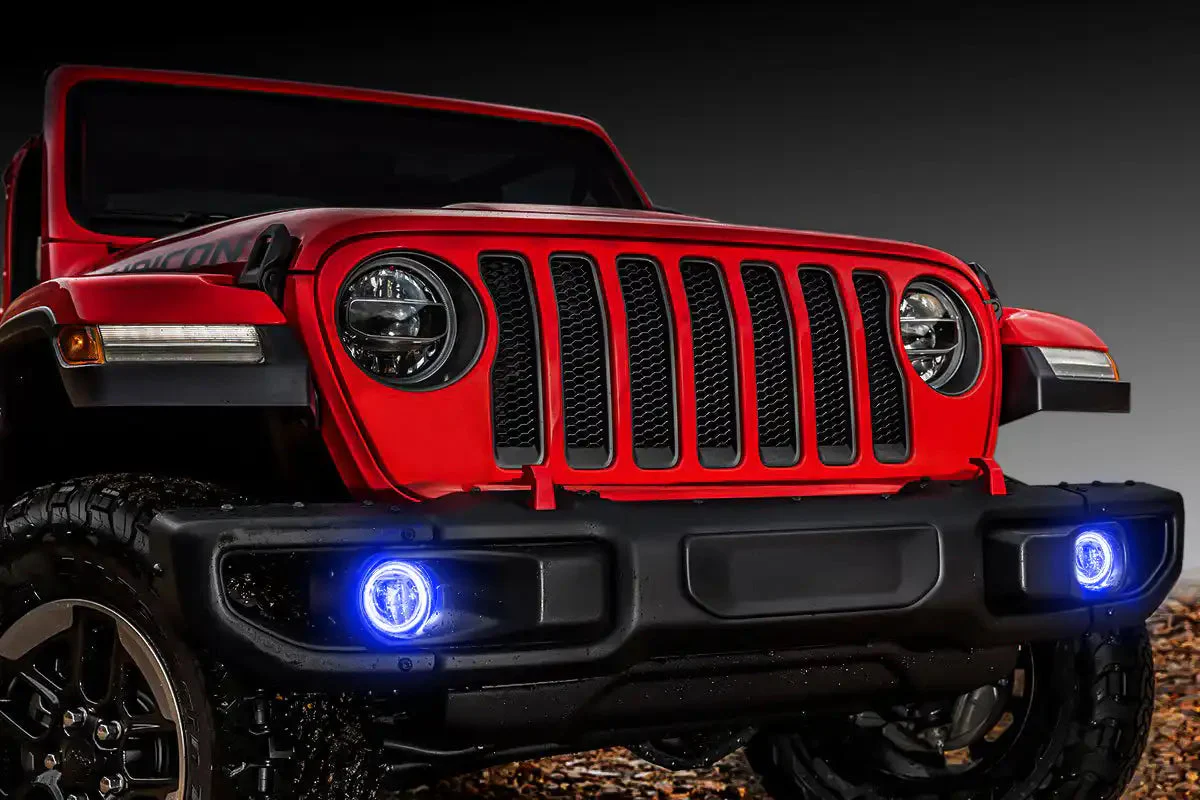 ORACLE Lighting 2020-2025 Jeep Gladiator JT LED Surface Mount Fog Light Halo Kit - Image 6