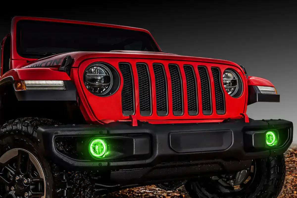 ORACLE Lighting 2020-2025 Jeep Gladiator JT LED Surface Mount Fog Light Halo Kit - Image 8