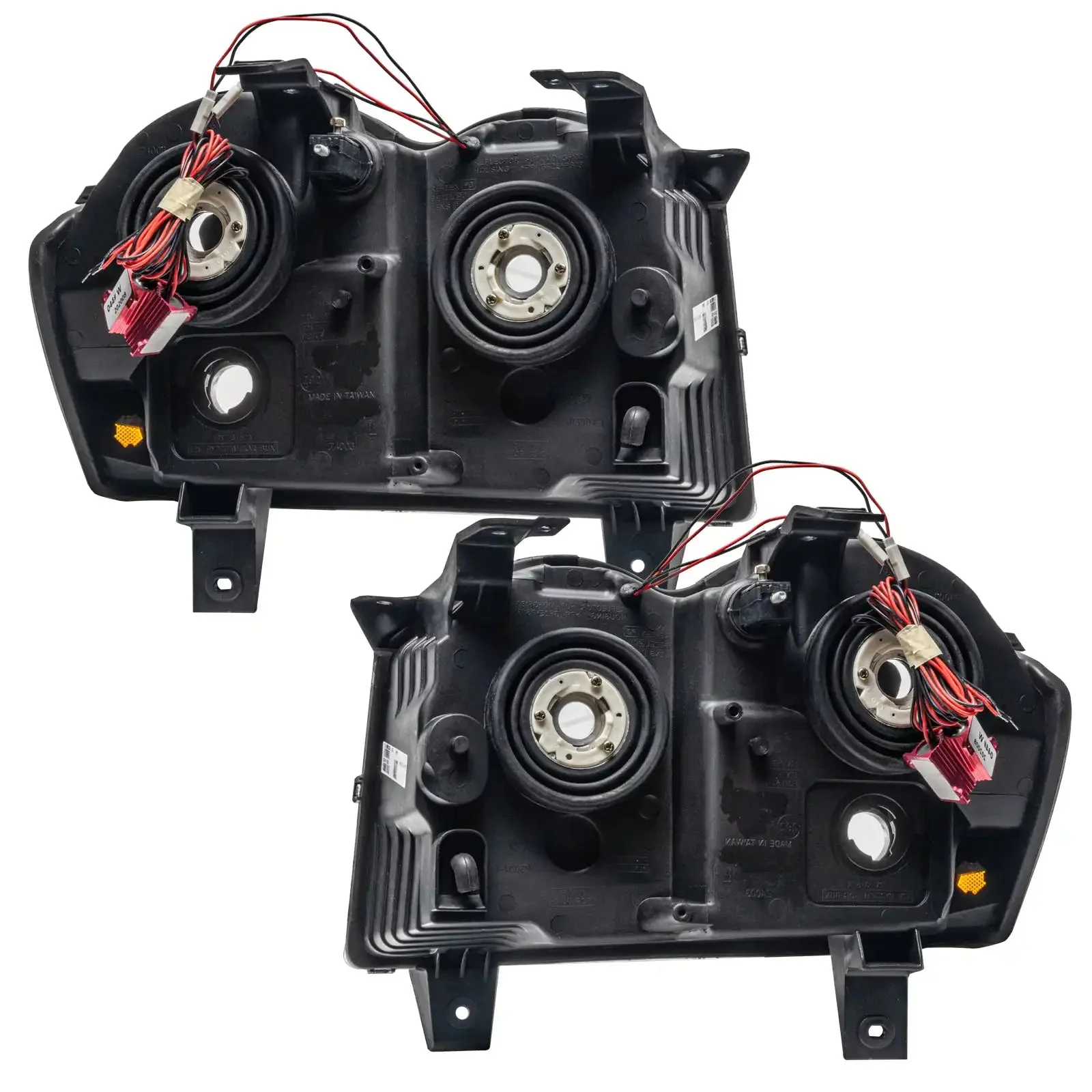 2005-2007 Jeep Grand Cherokee Pre-Assembled Headlights - Non HID - Chrome - Image 11
