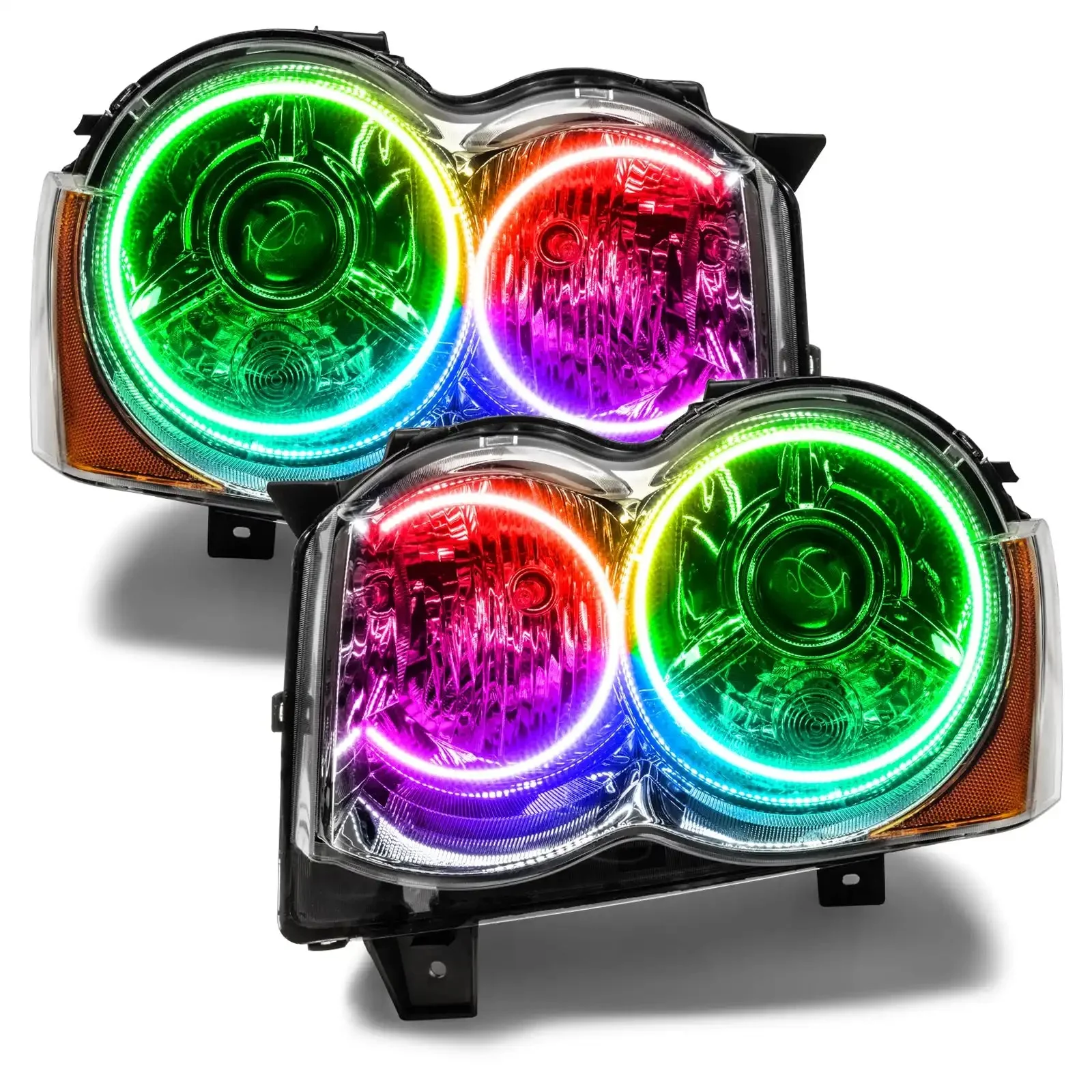 2008-2010 Jeep Grand Cherokee Pre-Assembled Headlights - HID - Image 3