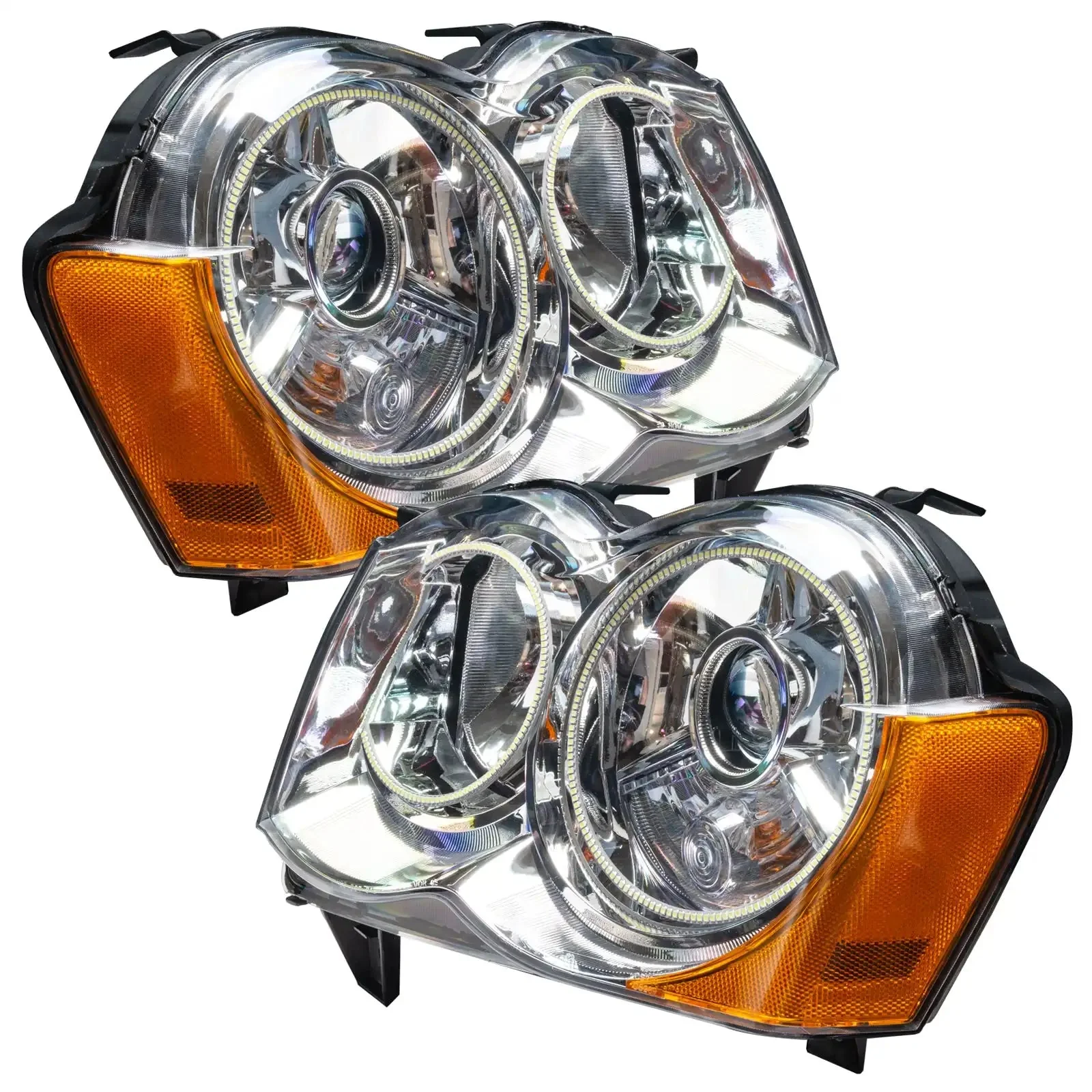 2008-2010 Jeep Grand Cherokee Pre-Assembled Headlights - HID - Image 9