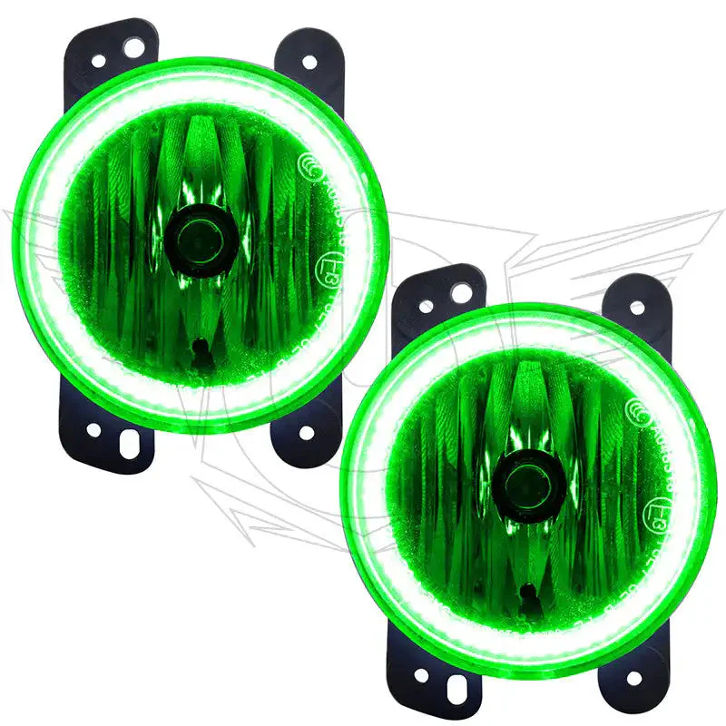 ORACLE Lighting 2007-2009 Jeep Wrangler JK Pre-Assembled Halo Fog Lights - Image 5