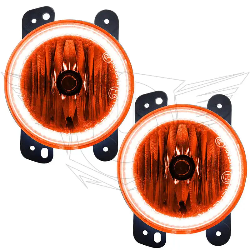 ORACLE Lighting 2007-2009 Jeep Wrangler JK Pre-Assembled Halo Fog Lights - Image 6