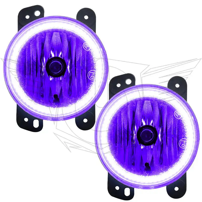 ORACLE Lighting 2007-2009 Jeep Wrangler JK Pre-Assembled Halo Fog Lights - Image 7