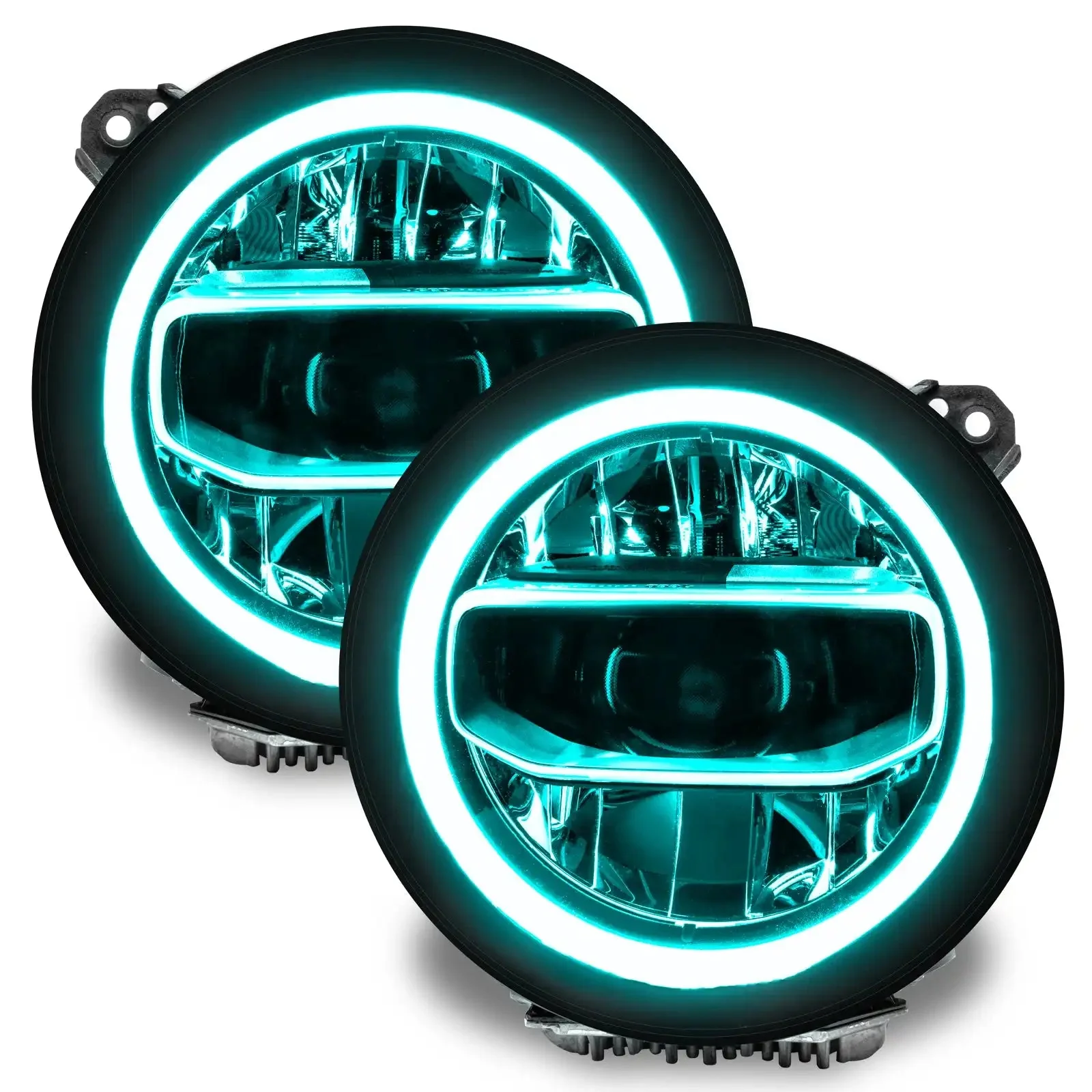 ORACLE Lighting Jeep Wrangler JL ColorSHIFT RGB+W Headlight DRL Upgrade Kit - Image 28