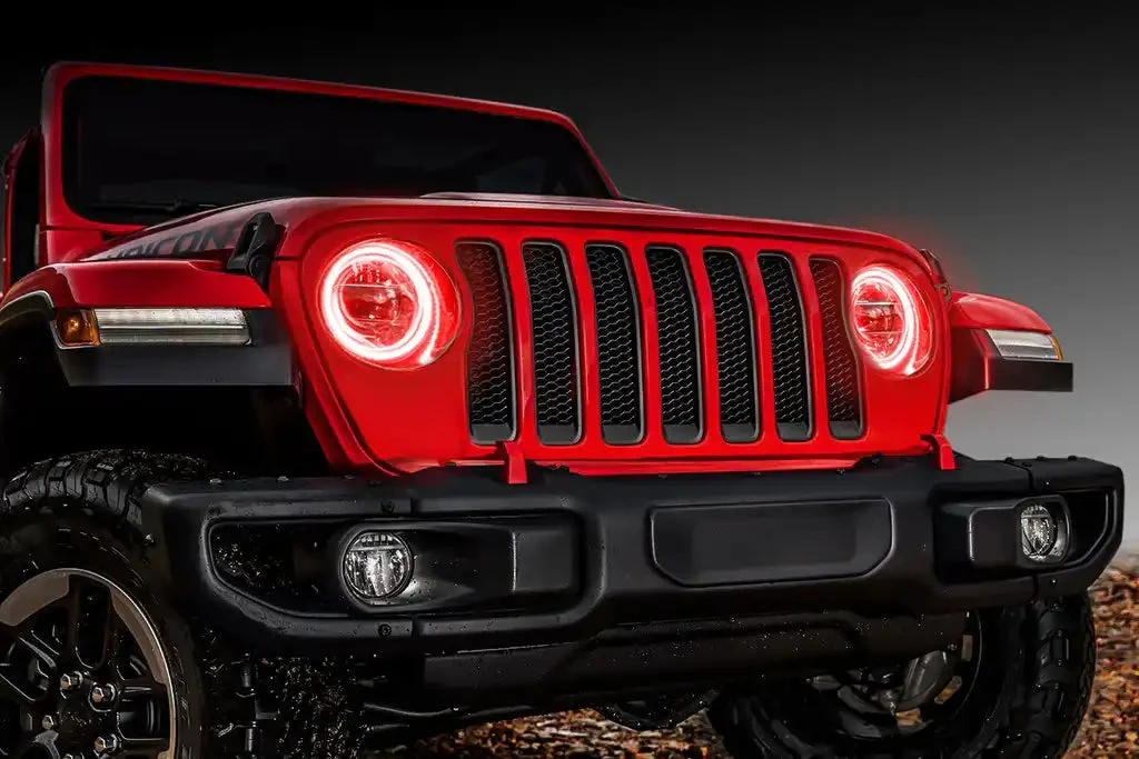ORACLE Lighting Jeep Wrangler JL ColorSHIFT RGB+W Headlight DRL Upgrade Kit - Image 37