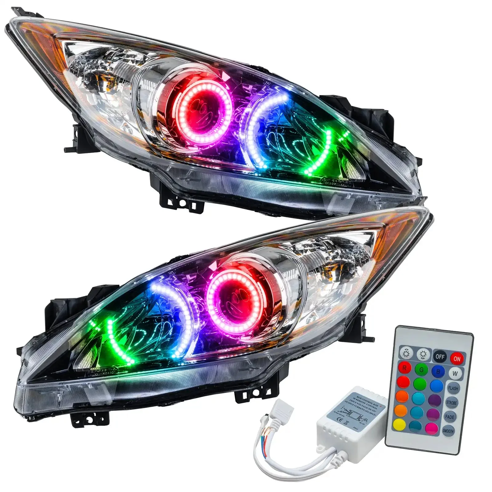 ORACLE Lighting 2010-2013 Mazda 3 Pre-Assembled Headlights - Halogen - Image 6