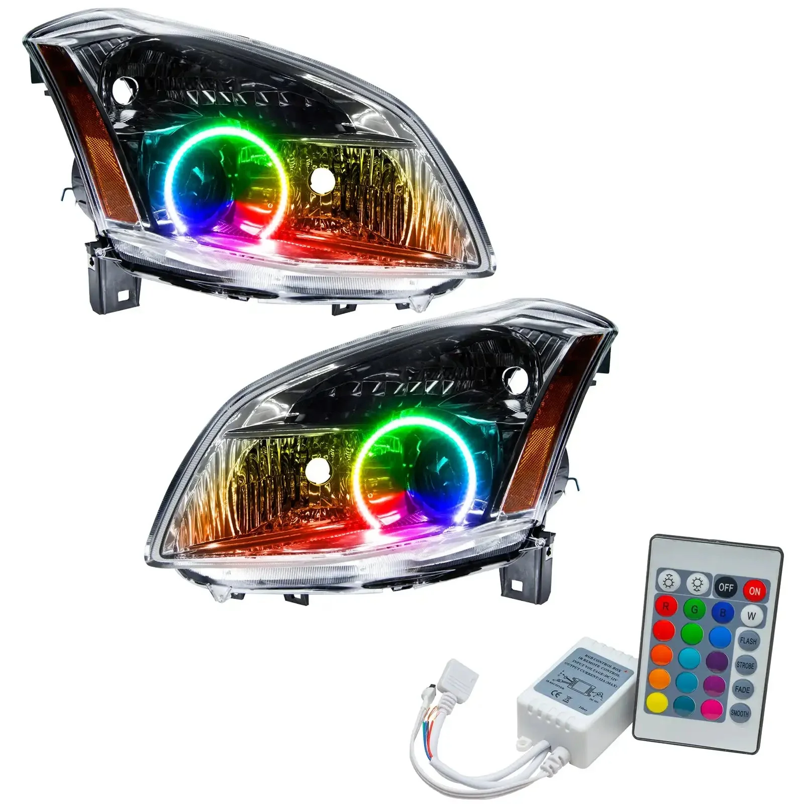ORACLE Lighting 2007-2008 Nissan Maxima Pre-Assembled Halo Headlights - Image 6