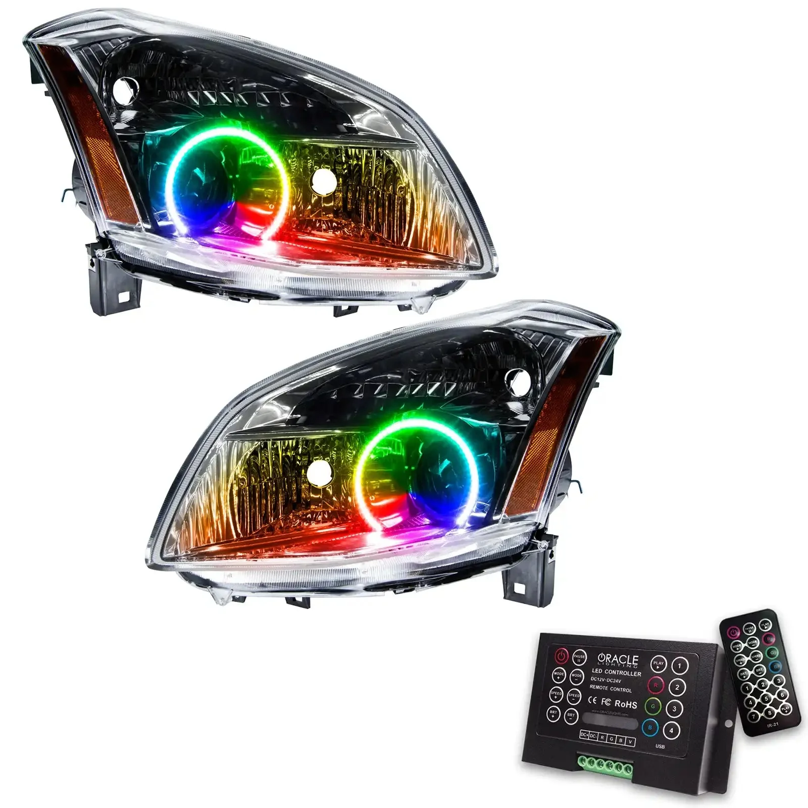 ORACLE Lighting 2007-2008 Nissan Maxima Pre-Assembled Halo Headlights - Image 8