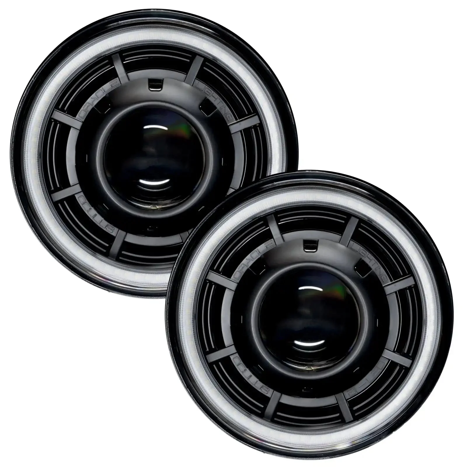 ORACLE Lighting Oculus™ 7" Bi-LED Projector Headlights for Jeep Wrangler JK - Image 3