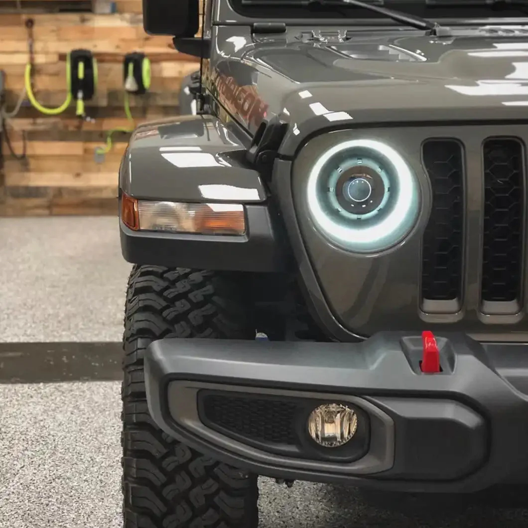 ORACLE Lighting Oculus™ Switchback Bi-LED Projector Headlights for Jeep Wrangler JL/ Gladiator JT - Image 25