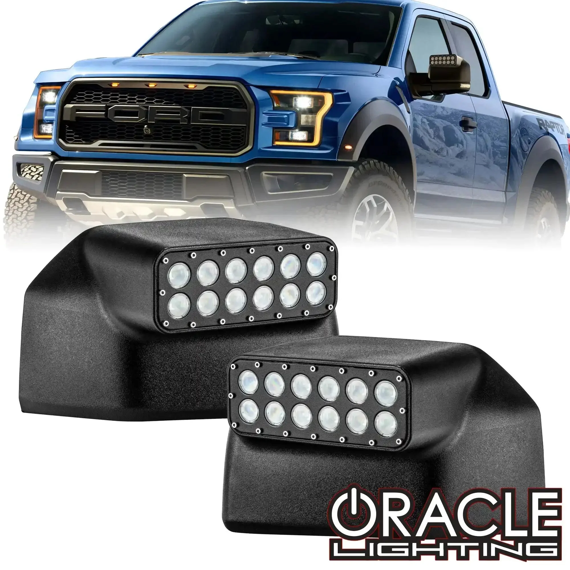 ORACLE Lighting 2015-2020 Ford F-150 LED Off-Road Side Mirrors - Image 19