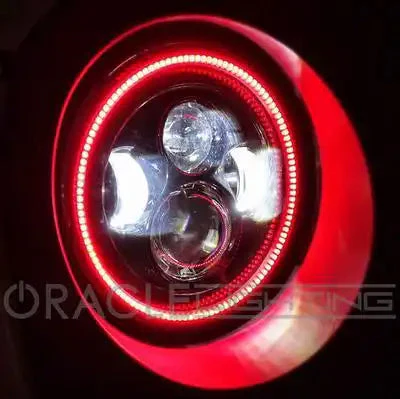 7" High Powered LED Headlights | DOT Certified Sealed Beam Replacement | Jeep Wrangler & Classic Cars - Image 14
