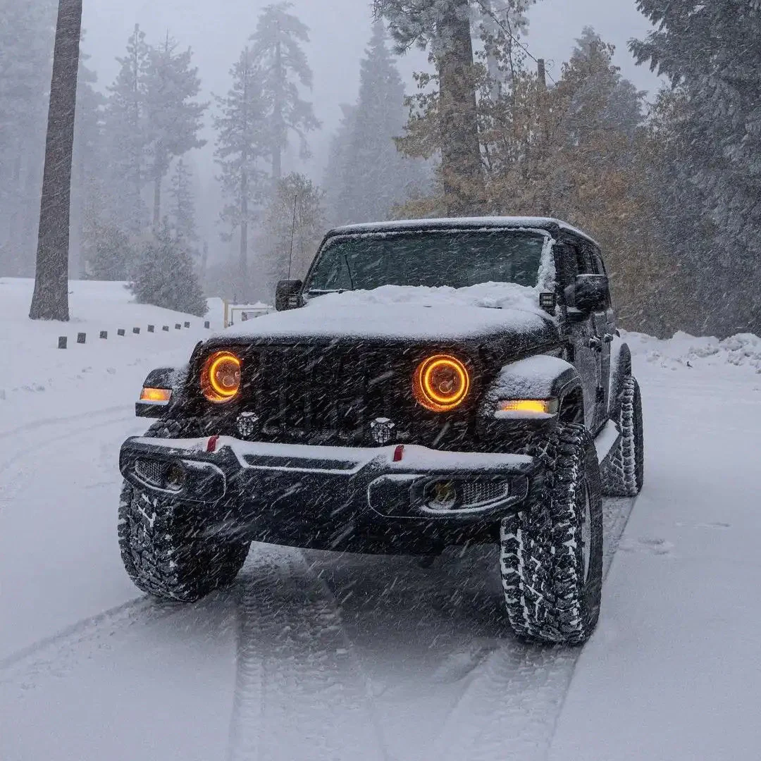 7" High Powered LED Headlights | DOT Certified Sealed Beam Replacement | Jeep Wrangler & Classic Cars - Image 29