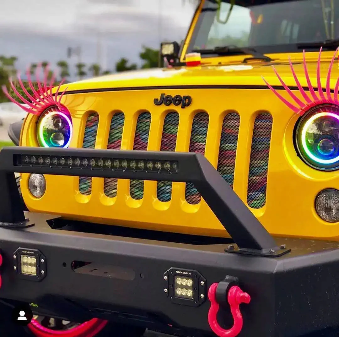 ORACLE Lighting Jeep Wrangler JL/Gladiator JT Dynamic ColorSHIFT® 7" High Powered LED Headlights (Pair) - Image 12