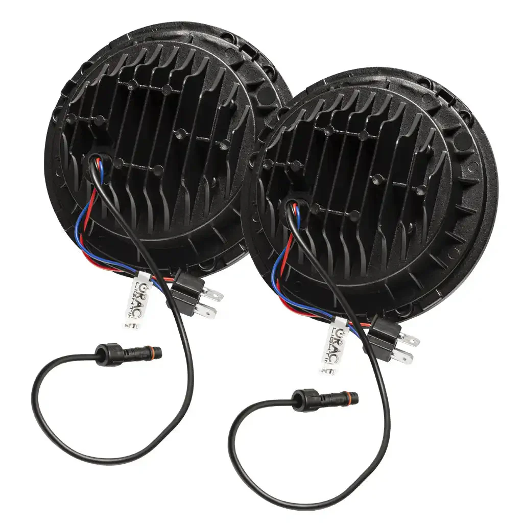 ORACLE Lighting Jeep Wrangler JL/Gladiator JT Dynamic ColorSHIFT® 7" High Powered LED Headlights (Pair) - Image 5