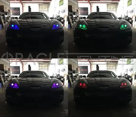 ORACLE ColorSHIFT Projector Demon Eye Headlights - Image 15